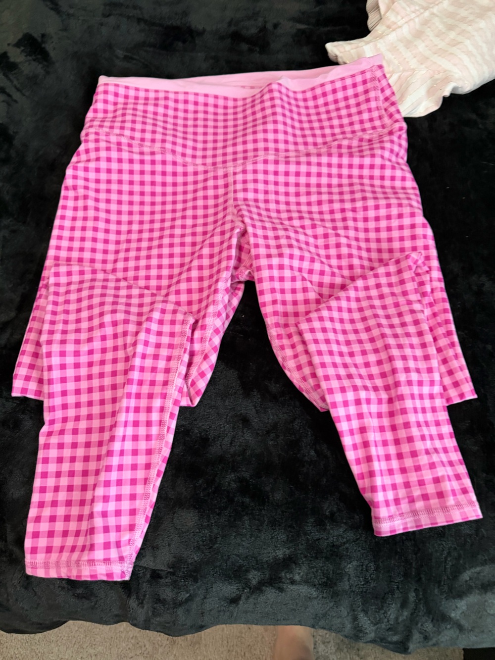 JoyLab Pink Gingham Leggings